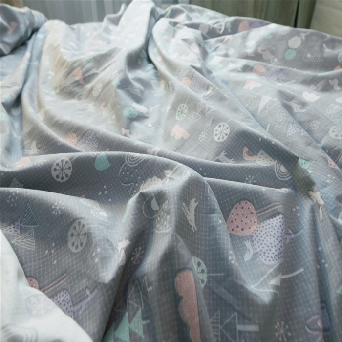 91家纺网 家纺一手货源 找家纺 棉眠 13372全棉四件套床单款安吉尔