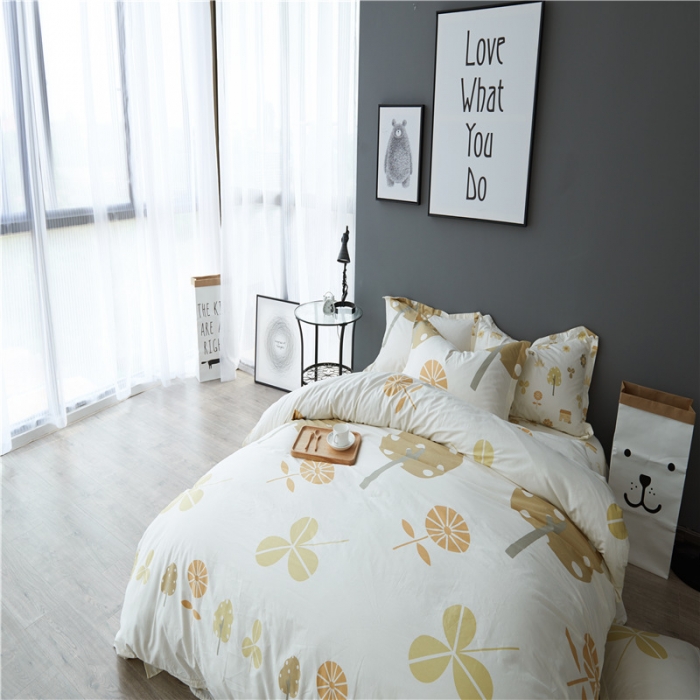 91家纺网 家纺一手货源 找家纺 棉眠 13372全棉四件套床单款成长故事