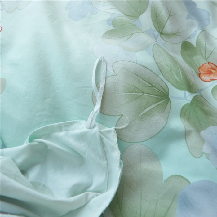 91家纺网 家纺一手货源 找家纺 棉眠 13372全棉四件套床单款美人如玉