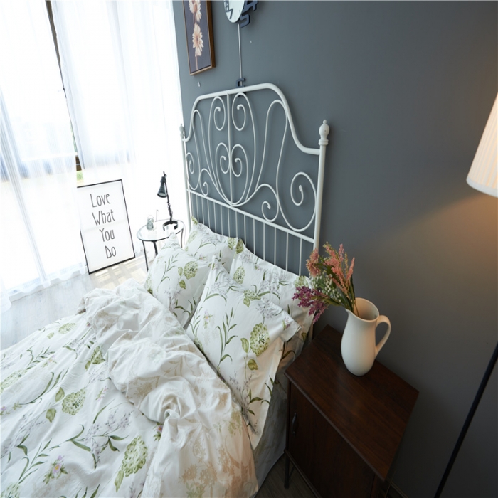 91家纺网 家纺一手货源 找家纺 棉眠 13372全棉四件套床单款梦境花铃