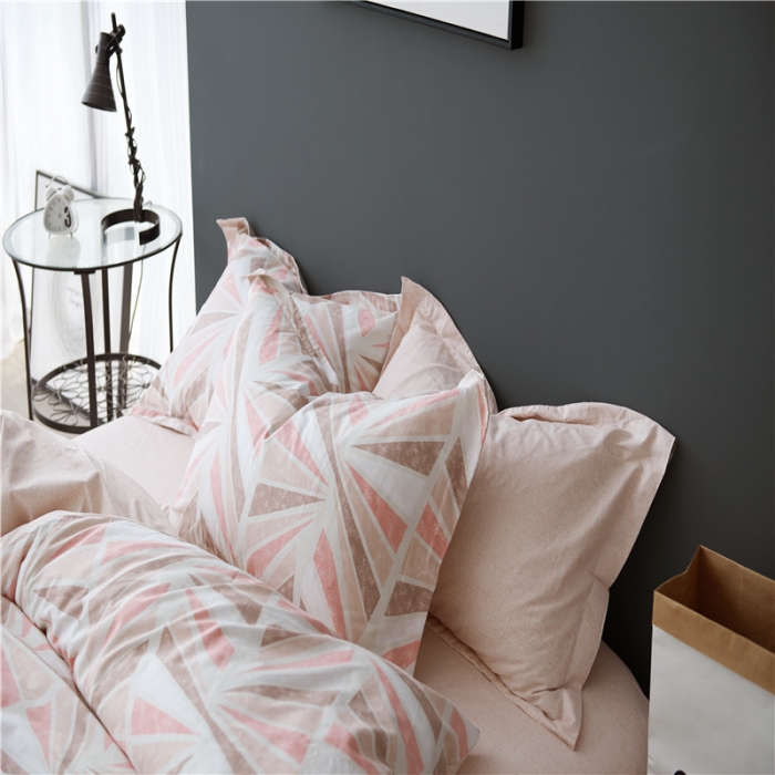 91家纺网 家纺一手货源 找家纺 棉眠 13372全棉四件套床单款妙不可言