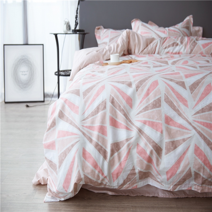 91家纺网 家纺一手货源 找家纺 棉眠 13372全棉四件套床单款妙不可言