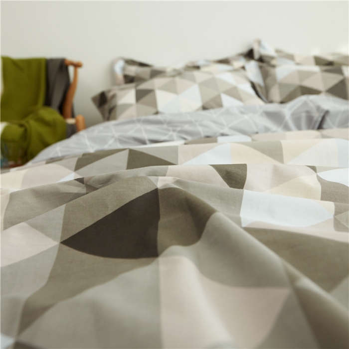 91家纺网 家纺一手货源 找家纺 棉眠 13372全棉四件套床单款苏格兰曲