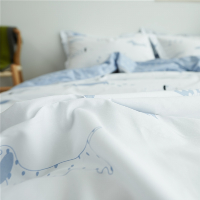 91家纺网 家纺一手货源 找家纺 棉眠 13372全棉四件套床单款晚安宝贝