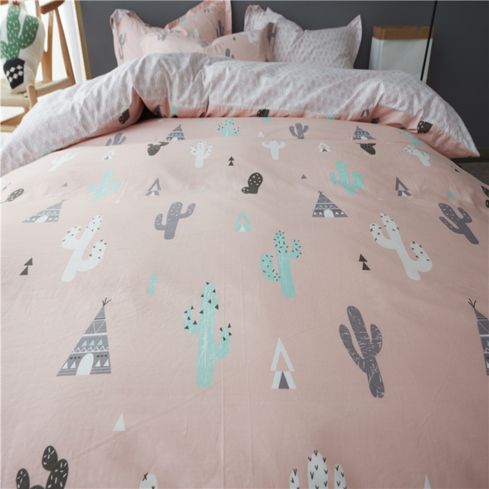 91家纺网 家纺一手货源 找家纺 棉眠 13372全棉四件套床单款阳光梦想