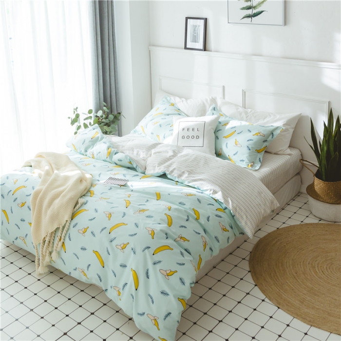 91家纺网 家纺一手货源 找家纺 （总）棉眠 童话13372系列四件套床笠款