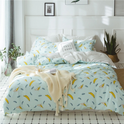 91家纺网 家纺一手货源 找家纺 （总）棉眠 童话13372系列四件套床笠款