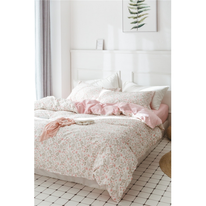 91家纺网 家纺一手货源 找家纺 棉眠 童话13372系列四件套床单款梦琪