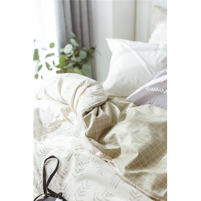 91家纺网 家纺一手货源 找家纺 棉眠 童话13372系列四件套床单款素颜