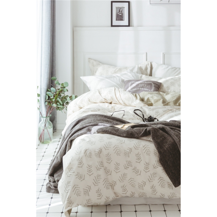 91家纺网 家纺一手货源 找家纺 棉眠 童话13372系列四件套床单款素颜