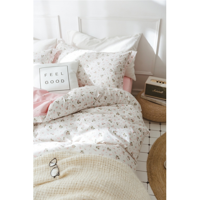 91家纺网 家纺一手货源 找家纺 棉眠 童话13372系列四件套床单款婉约