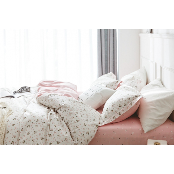 91家纺网 家纺一手货源 找家纺 棉眠 童话13372系列四件套床单款婉约