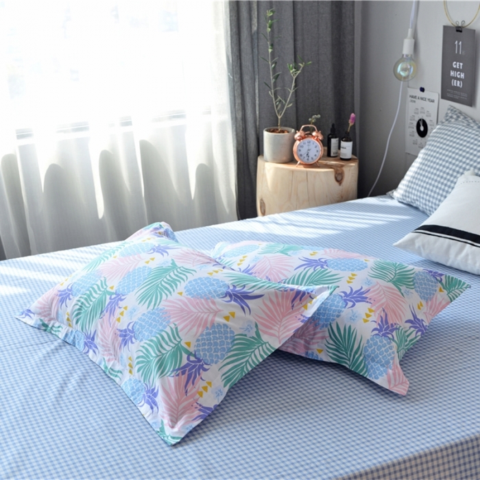 91家纺网 家纺一手货源 找家纺 棉眠 2018夏季新品四件套 安然-紫