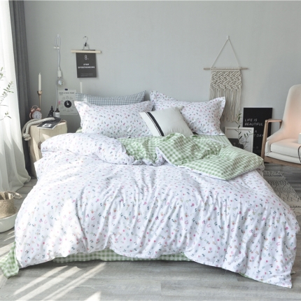 棉眠 2018夏季新品四件套 花语