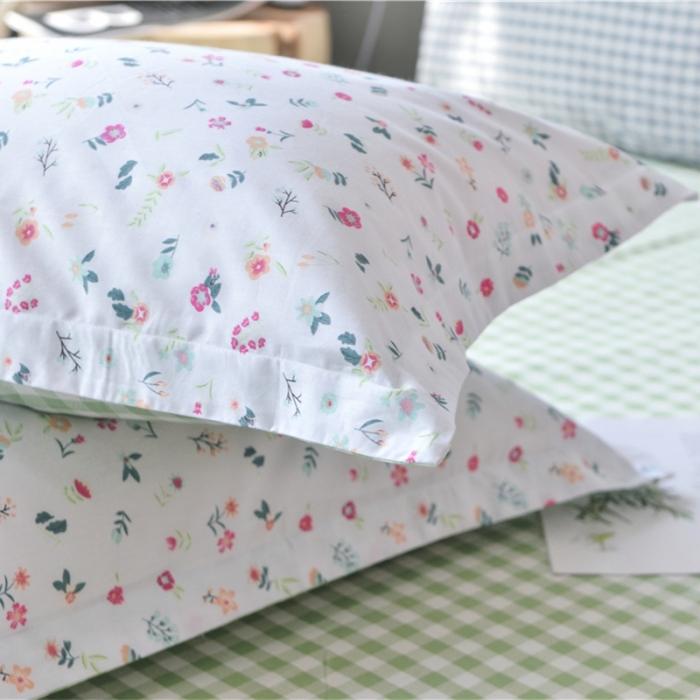 91家纺网 家纺一手货源 找家纺 棉眠 2018夏季新品四件套 花语