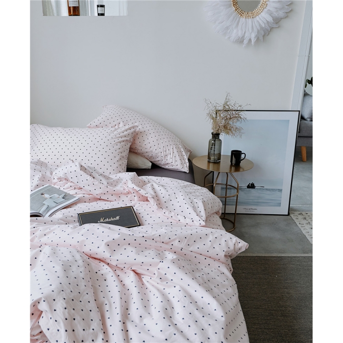 91家纺网 家纺一手货源 找家纺 棉眠 全棉极简风系列四件套床单款 碎碎念