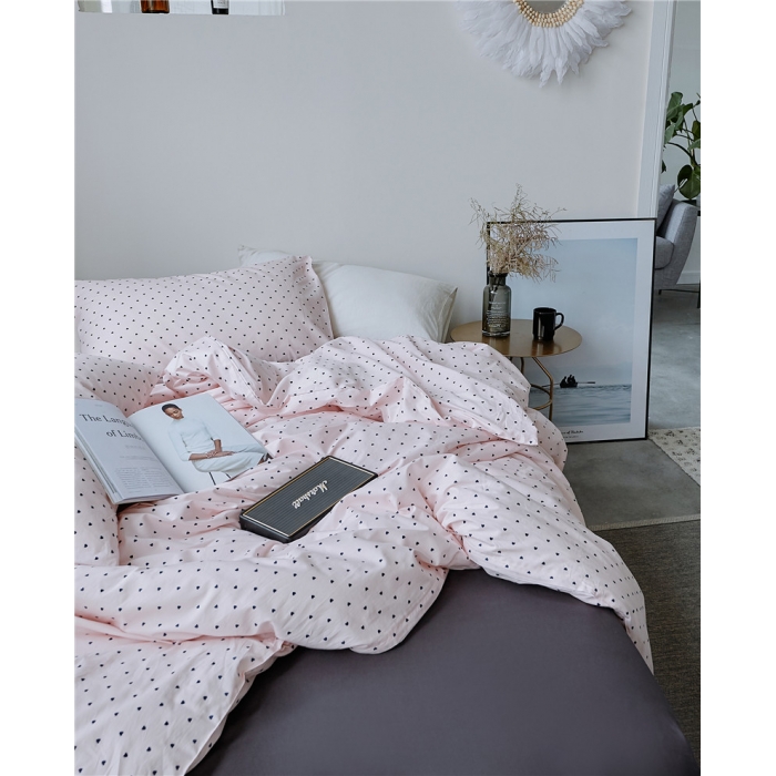 91家纺网 家纺一手货源 找家纺 棉眠 全棉极简风系列四件套床单款 碎碎念