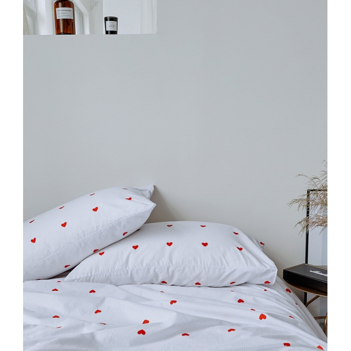 91家纺网 家纺一手货源 找家纺 棉眠 全棉极简风系列四件套床单款 一见倾心