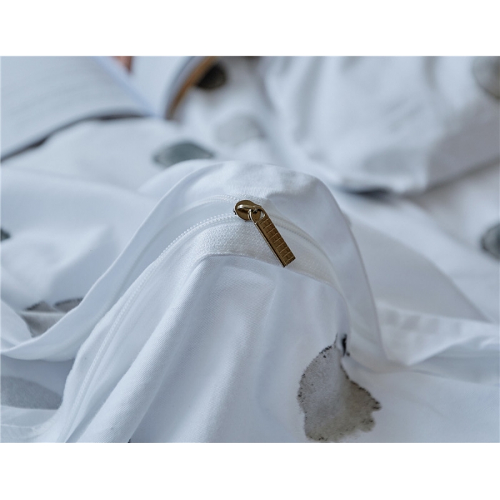 91家纺网 家纺一手货源 找家纺 棉眠 全棉极简风系列四件套床单款 元歌