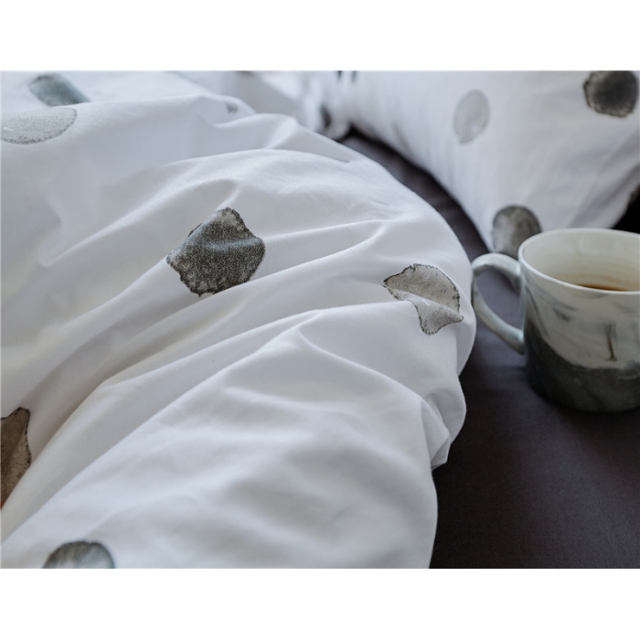 91家纺网 家纺一手货源 找家纺 棉眠 全棉极简风系列四件套床单款 元歌