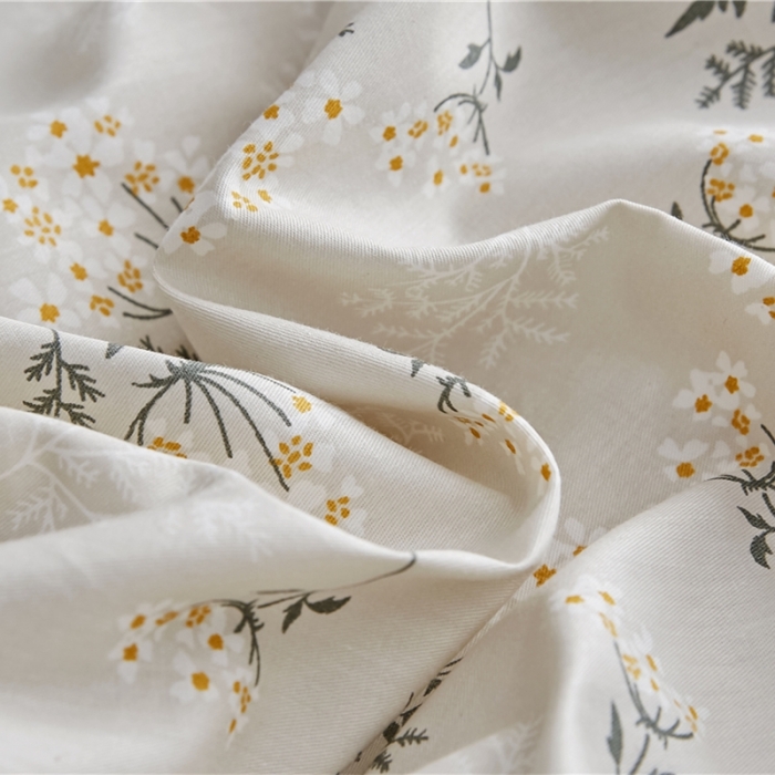 91家纺网 家纺一手货源 找家纺 棉眠  2018新款棉眠棉加绒四件套 妃子笑