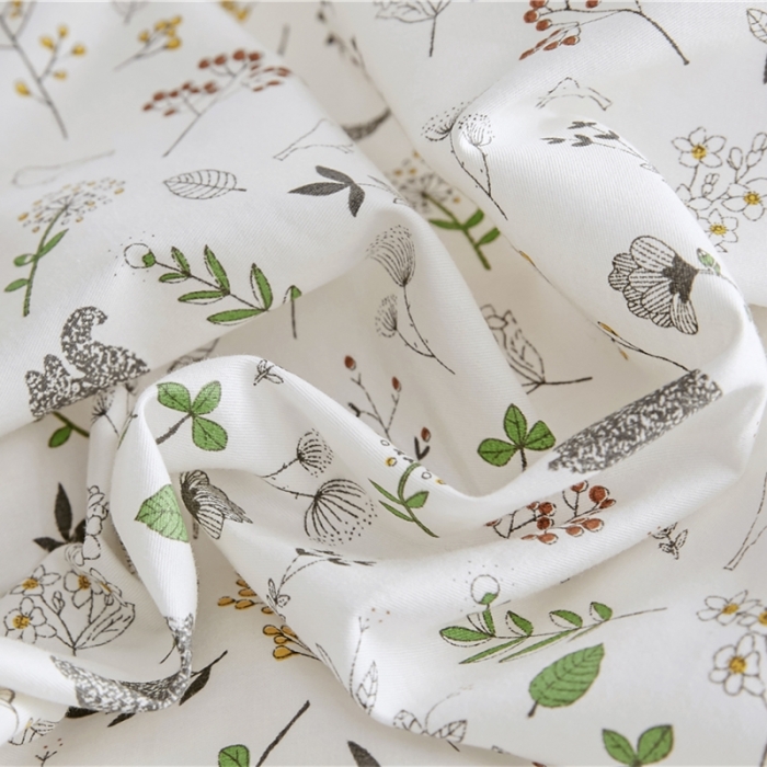 91家纺网 家纺一手货源 找家纺 棉眠  2018新款棉眠棉加绒四件套 绿野仙踪