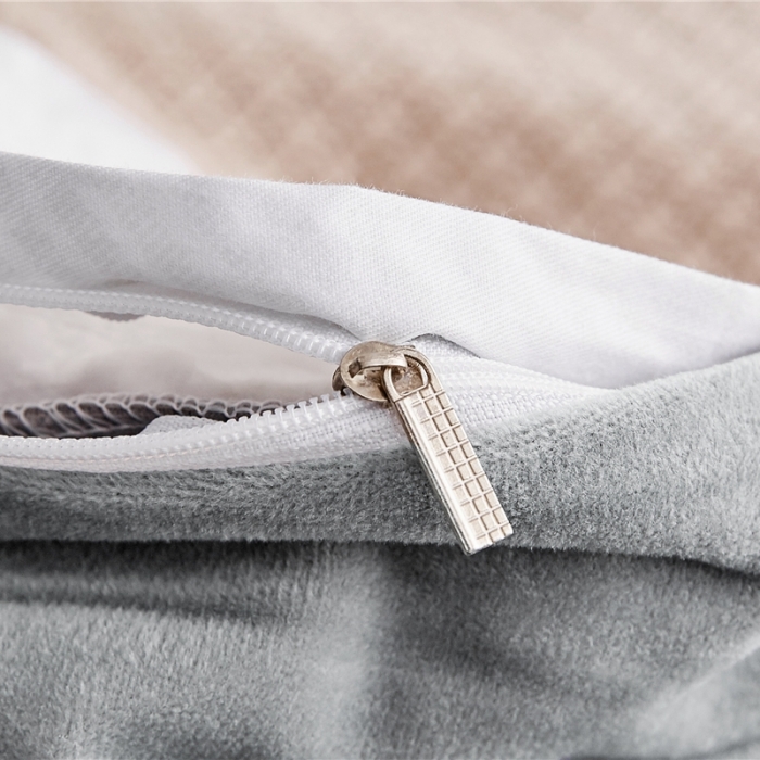 91家纺网 家纺一手货源 找家纺 棉眠  2018新款棉眠棉加绒四件套 潜水的猫