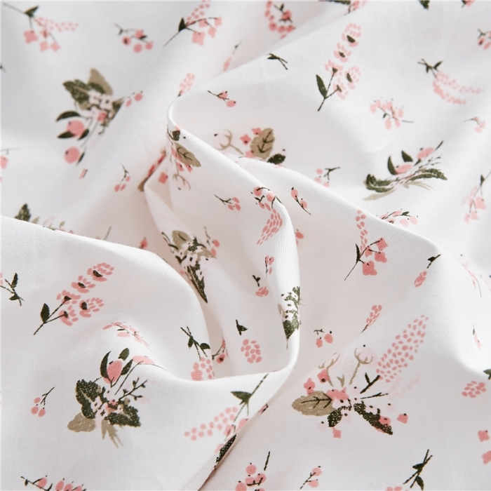 91家纺网 家纺一手货源 找家纺 棉眠  2018新款棉眠棉加绒四件套 婉约