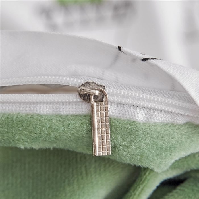 91家纺网 家纺一手货源 找家纺 棉眠  2018新款棉眠棉加绒四件套 仙人掌