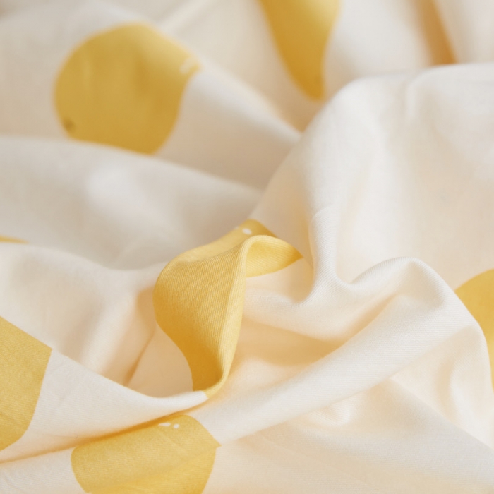 91家纺网 家纺一手货源 找家纺 棉眠 2019新款13070简约全棉四件套 小芒果