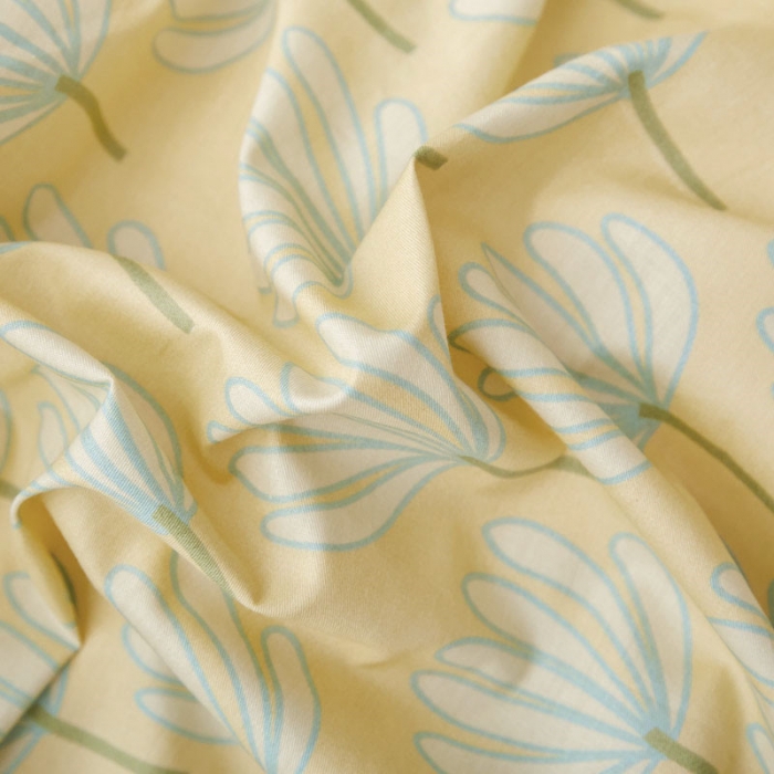 91家纺网 家纺一手货源 找家纺 棉眠 2019新款13372简约全棉四件套 锦瑟