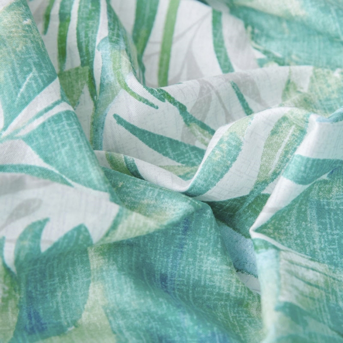 91家纺网 家纺一手货源 找家纺 棉眠 2019新款13372简约全棉四件套 绿森