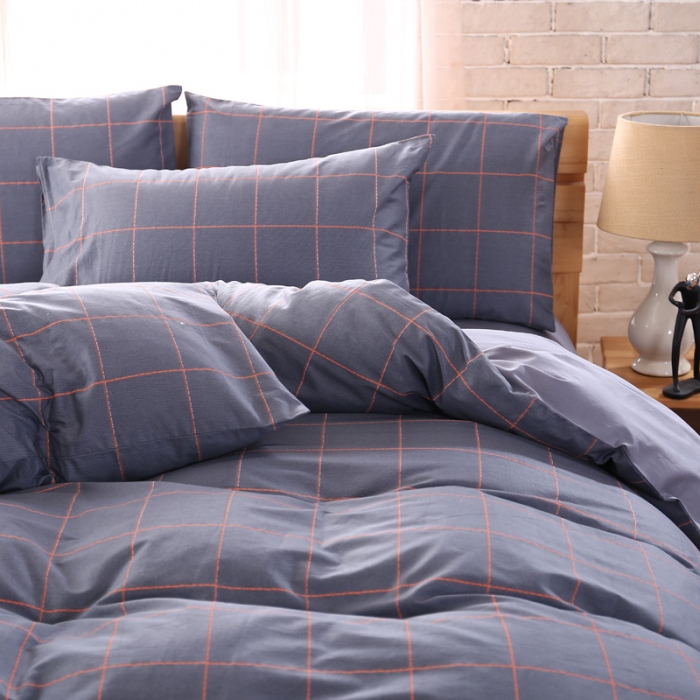 91家纺网 家纺一手货源 找家纺 简宜家居 13372全棉四件套 富士山下灰