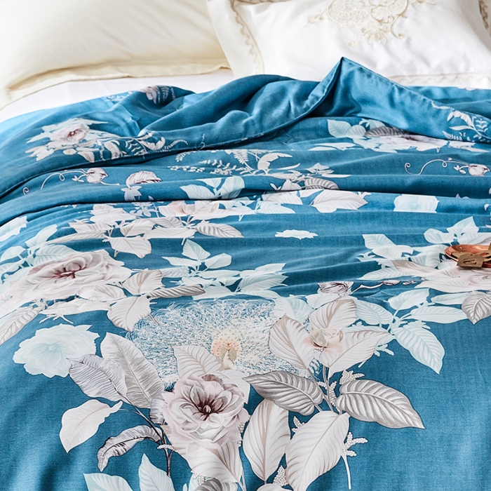 91家纺网 家纺一手货源 找家纺 （总）朵希曼 2020新款40天丝夏被系列