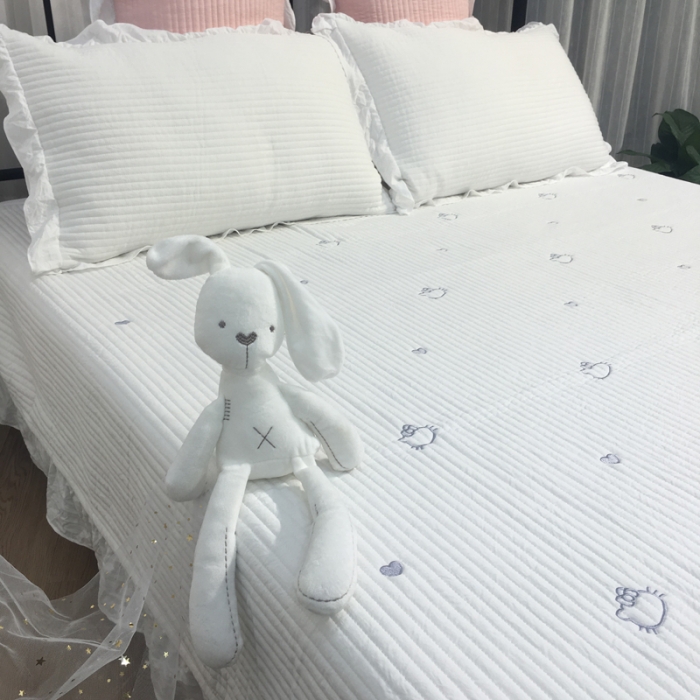 91家纺网 家纺一手货源 找家纺 （总）漫调家纺 ins韩版夏凉被床盖三件套