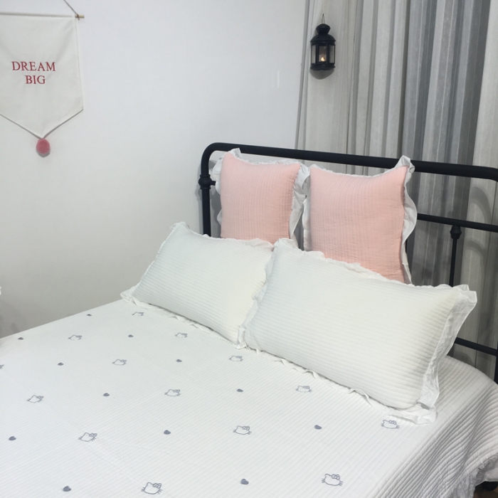 91家纺网 家纺一手货源 找家纺 （总）漫调家纺 ins韩版夏凉被床盖三件套