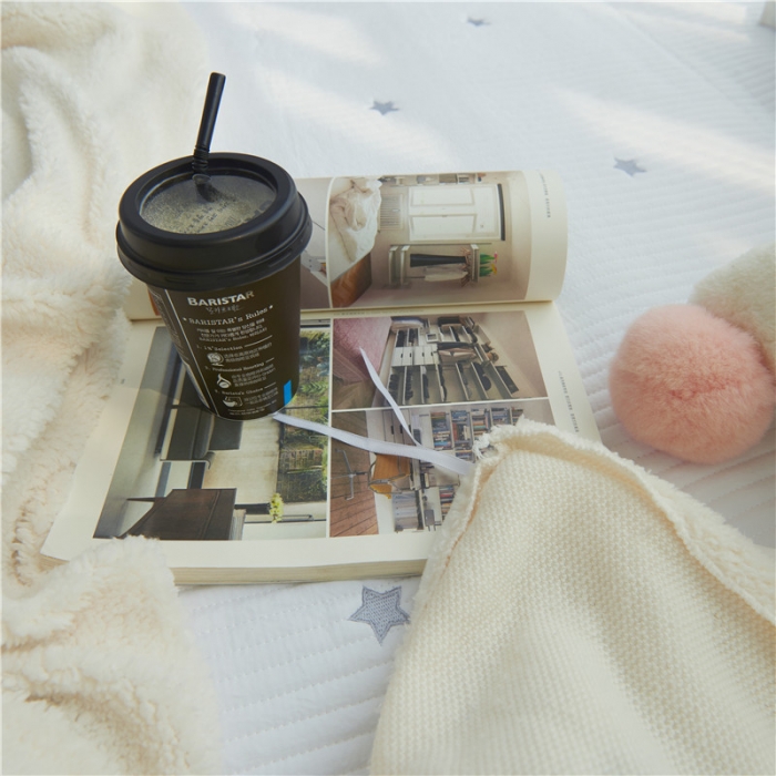 91家纺网 家纺一手货源 找家纺 漫调家纺 被套毯韩国兔兔绒高档毛皮保暖毯绅士灰