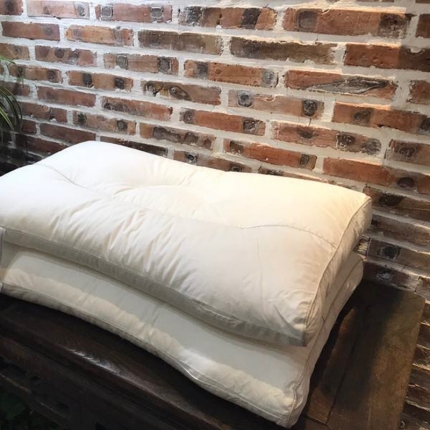 91家纺网 家纺一手货源 找家纺 剑桥枕业 云柔大豆纤维枕全棉单人低矮学生软枕芯48*74