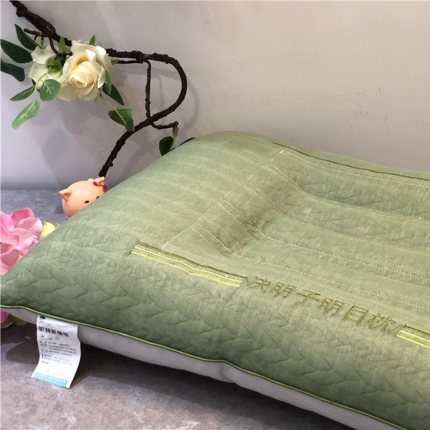 剑桥枕业 2020新款针织决明子枕 绿色
