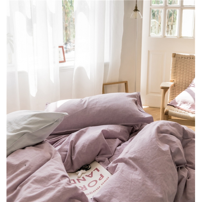 91家纺网 家纺一手货源 找家纺 （总）2019新款素色四件套