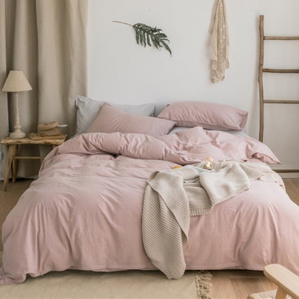 91家纺网 家纺一手货源 找家纺 （总）2019新款素色四件套