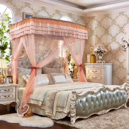 91家纺网 家纺一手货源 找家纺 （总）伊而梦蚊帐8830维斯蜜语钓鱼竿伸缩蚊帐