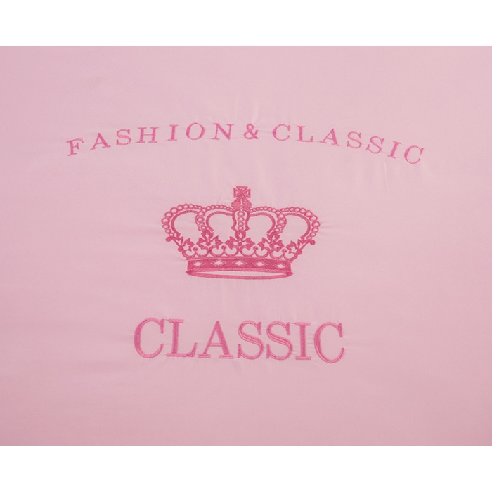 91家纺网 家纺一手货源 找家纺 欧冠家纺 水洗磨毛卡通床裙款四件套 皇冠粉