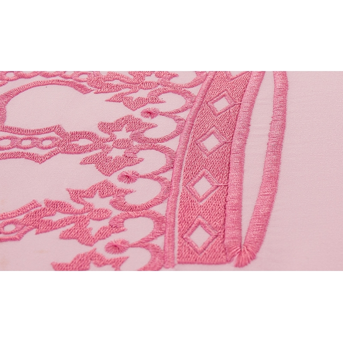 91家纺网 家纺一手货源 找家纺 欧冠家纺 水洗磨毛卡通床裙款四件套 皇冠粉