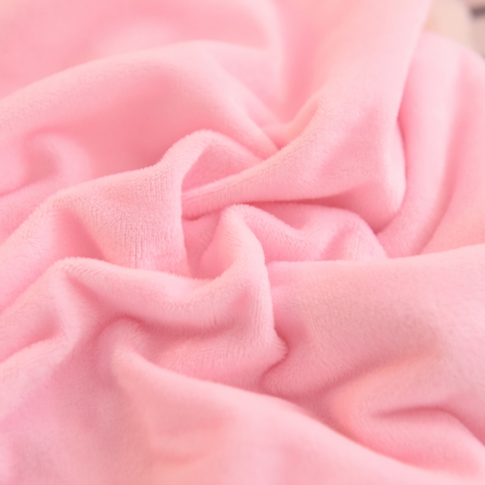 91家纺网 家纺一手货源 找家纺 欧冠家纺 宝宝绒毛巾绣四件套 粉灰