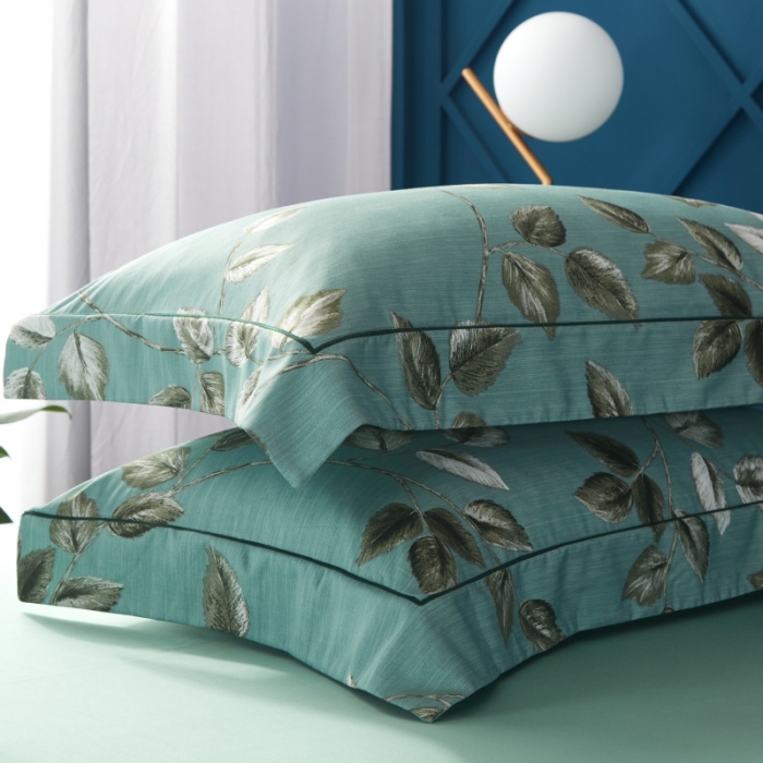 91家纺网 家纺一手货源 找家纺 棉生活 高端系列60长绒棉四件套床单款蔓蔓