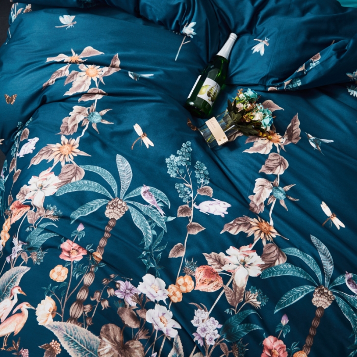 91家纺网 家纺一手货源 找家纺 棉生活 高端系列60长绒棉四件套床单款亚瑟