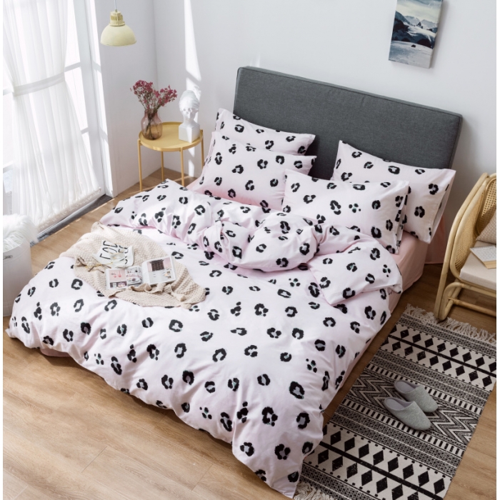 91家纺网 家纺一手货源 找家纺 （总）棉生活 小清新休闲简约风 床笠款