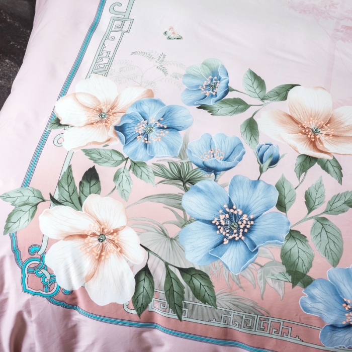 91家纺网 家纺一手货源 找家纺 （总）棉生活 2019年春夏大版全棉四件套