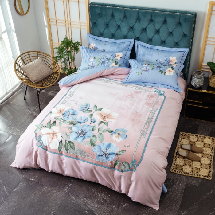 91家纺网 家纺一手货源 找家纺 （总）棉生活 2019年春夏大版全棉四件套